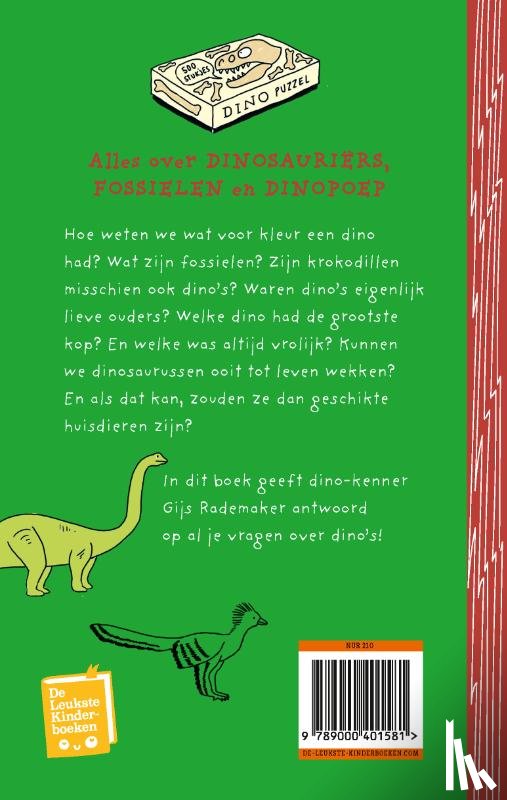 Rademaker, Gijs - Hoe zet je een dino weer in elkaar?