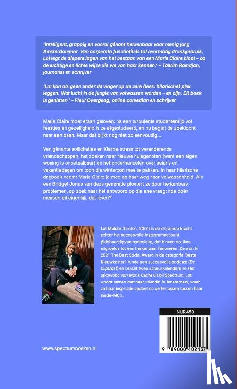 De haarclip van Marie Claire, Mulder, Lot - Het dagboek van (de haarclip van) Marie Claire