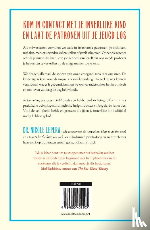 LePera, Nicole - Reparenting the inner child