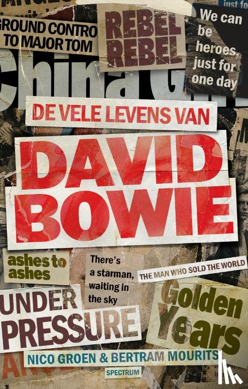 Mourits, Bertram, Groen, Nico - De vele levens van David Bowie