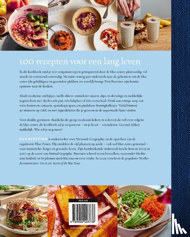 Buettner, Dan - Blue zones eenpansmaaltijden