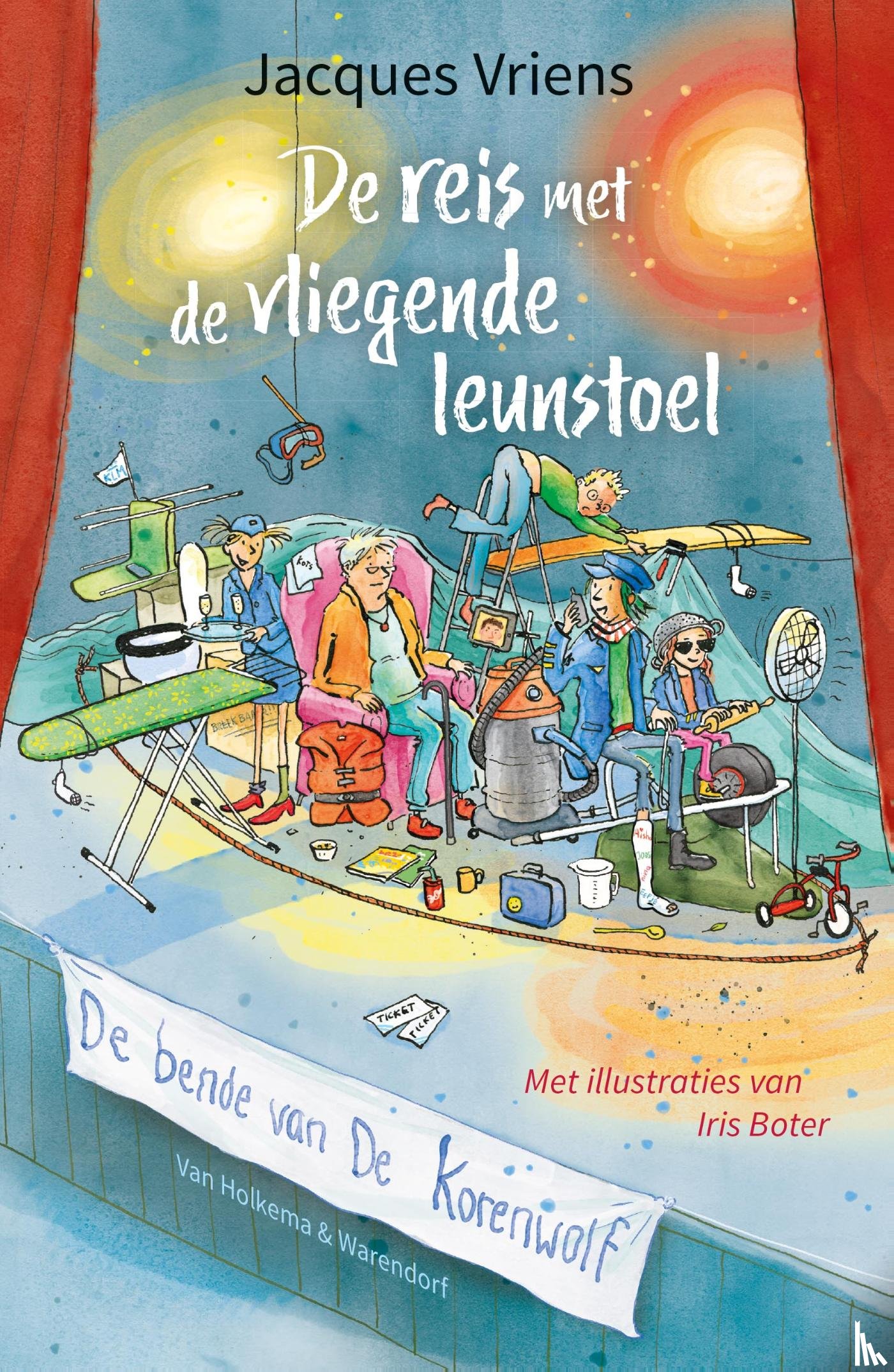 Vriens, Jacques - De reis met de vliegende leunstoel