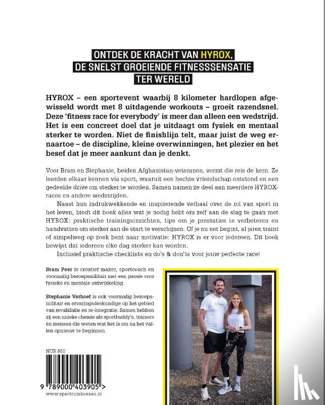 Verhoef, Stephanie, Peer, Bram - HYROX. Sterker dan gisteren