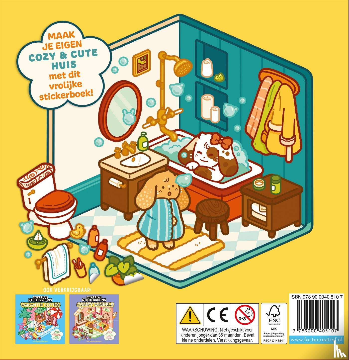 Alexander, Harry, Guillet, Anna - Cozy & cute stickerrooms - Happy Huis