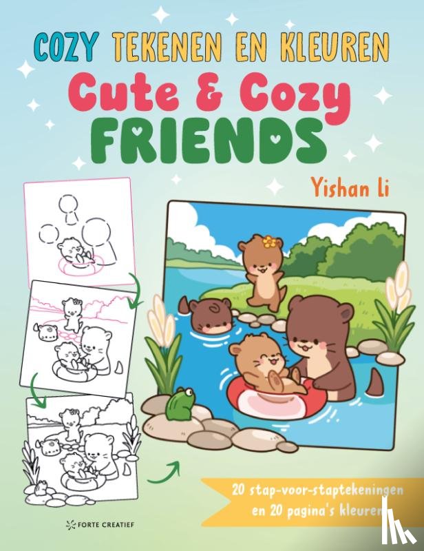 Li, Yishan - Cozy tekenen en kleuren - Cute & Cozy Friends