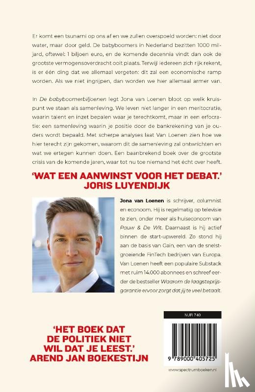 Loenen, Jona van - De babyboomerbiljoenen