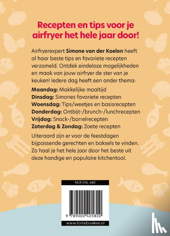 Koelen, Simone van der - Airfryer scheurkalender 2027