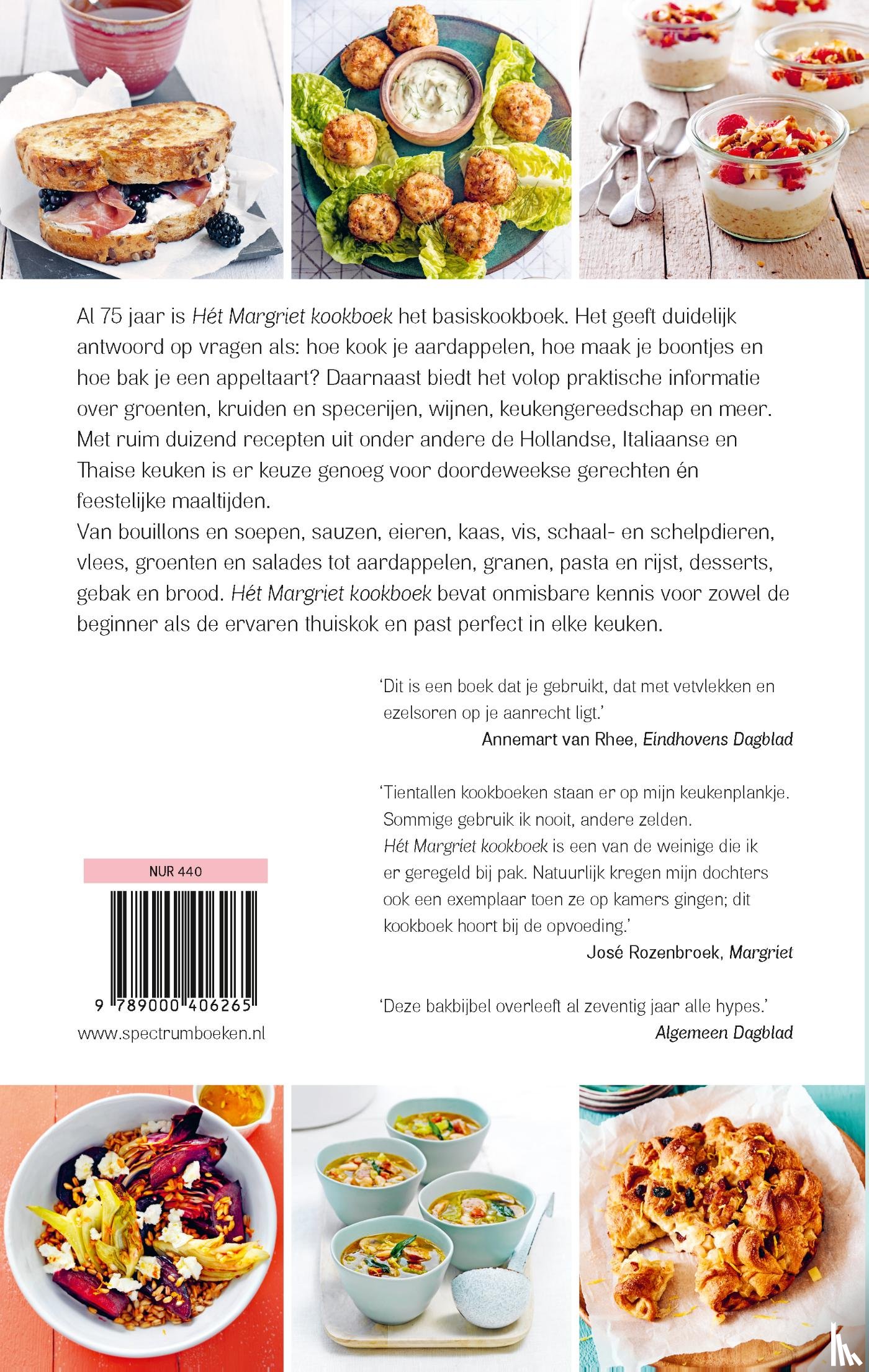 Rhoer, Sonja van de - Hét Margriet Kookboek