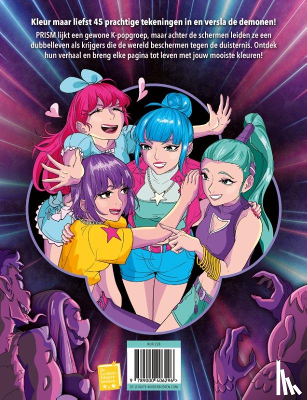 Asterisk - K-Pop Midnight Idols kleurboek