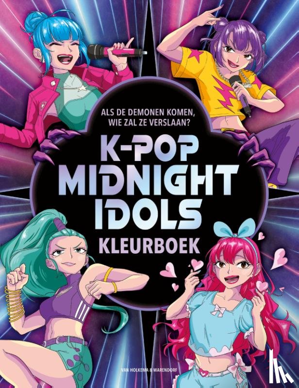 Asterisk - K-Pop Midnight Idols kleurboek