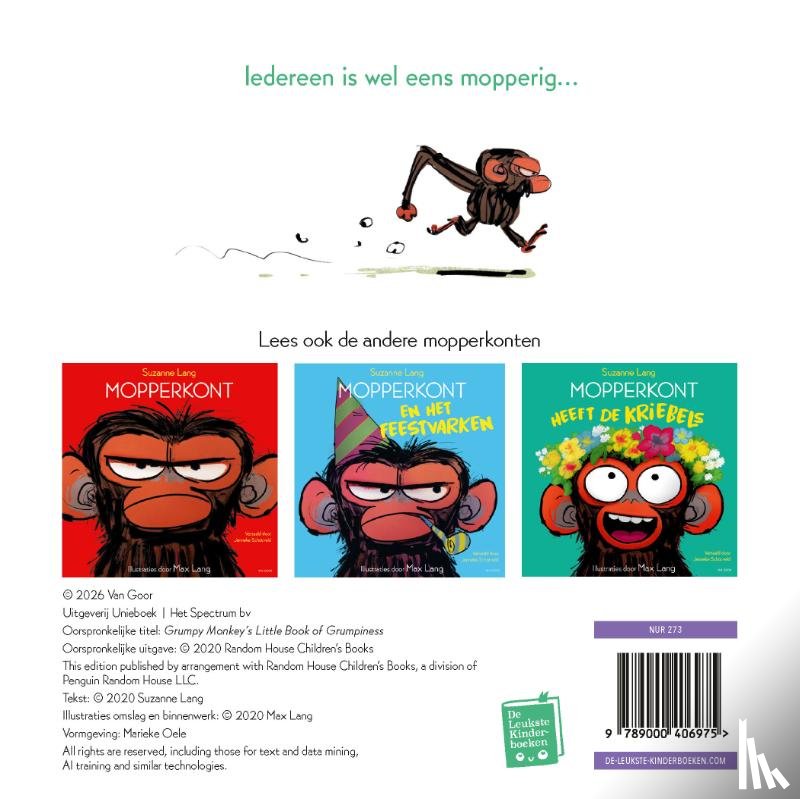 Lang, Suzanne - Het kleine boek voor mopperkonten