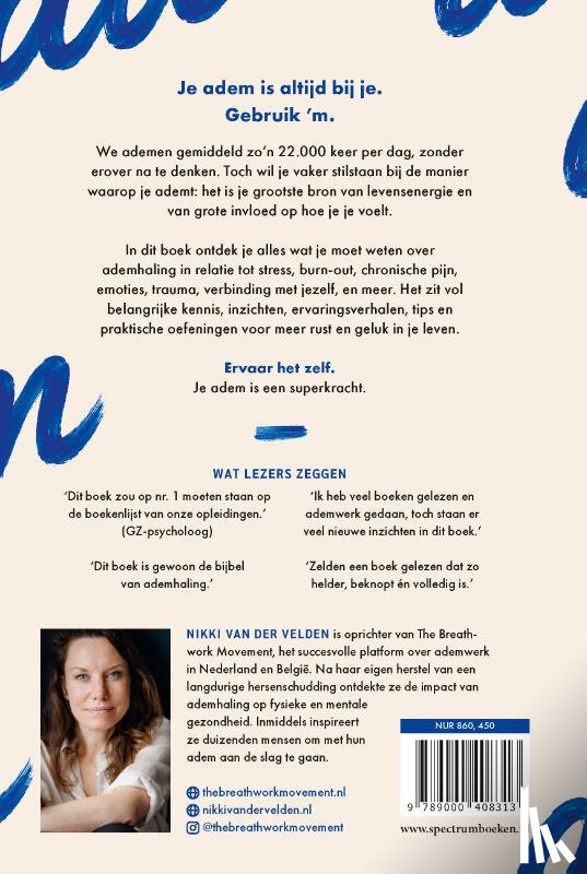 Velden, Nikki van der - Jouw adem, jouw medicijn