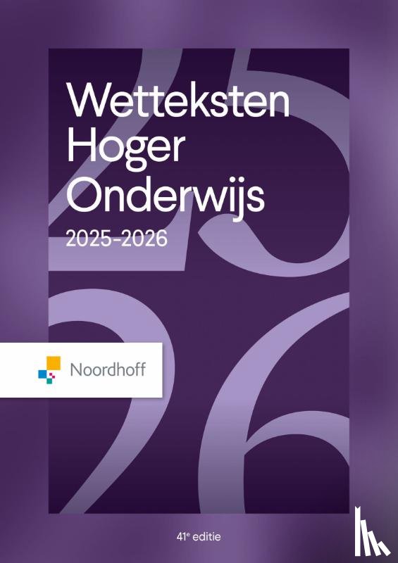 Redactieraad - Wetteksten hoger onderwijs 2025-2026