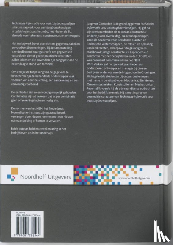 Gemerden, J. van, Verkaik, W. - Technische informatie voor werktuigbouwkundigen