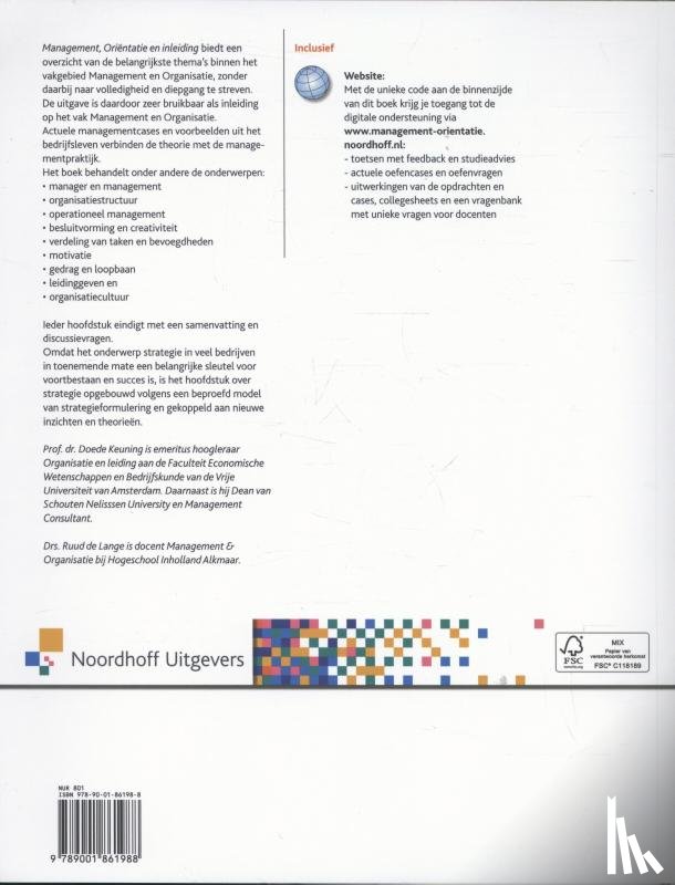 Keuning, Doede, Lange, Ruud de - Management