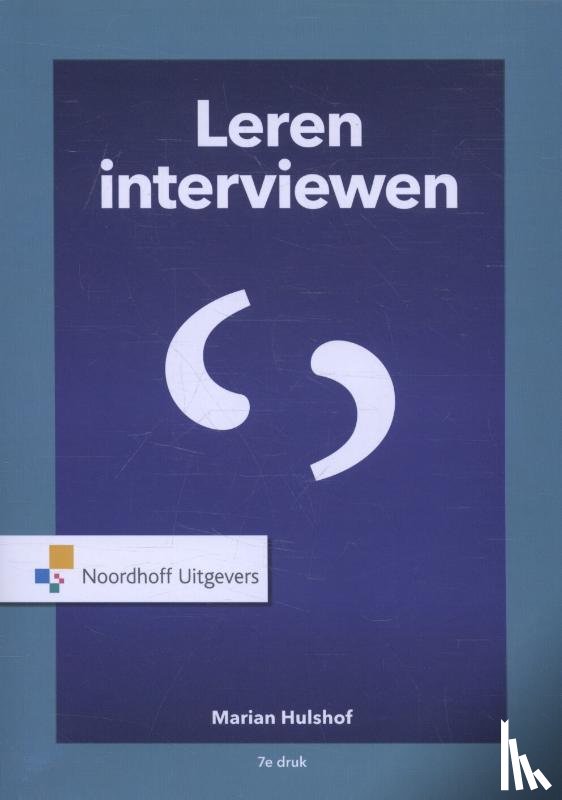 Hulshof, Marian - Leren interviewen