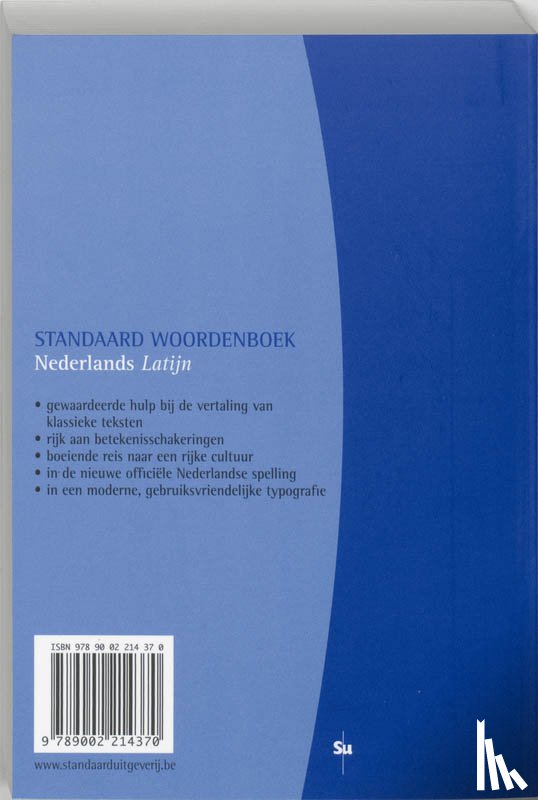 Aerts - Standaard woordenboek Nederlands Latijn