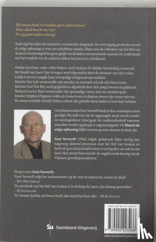 Verwerft, Gust - Moord als enige oplossing