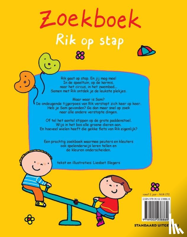 Slegers, Liesbet - Zoekboek Rik op stap