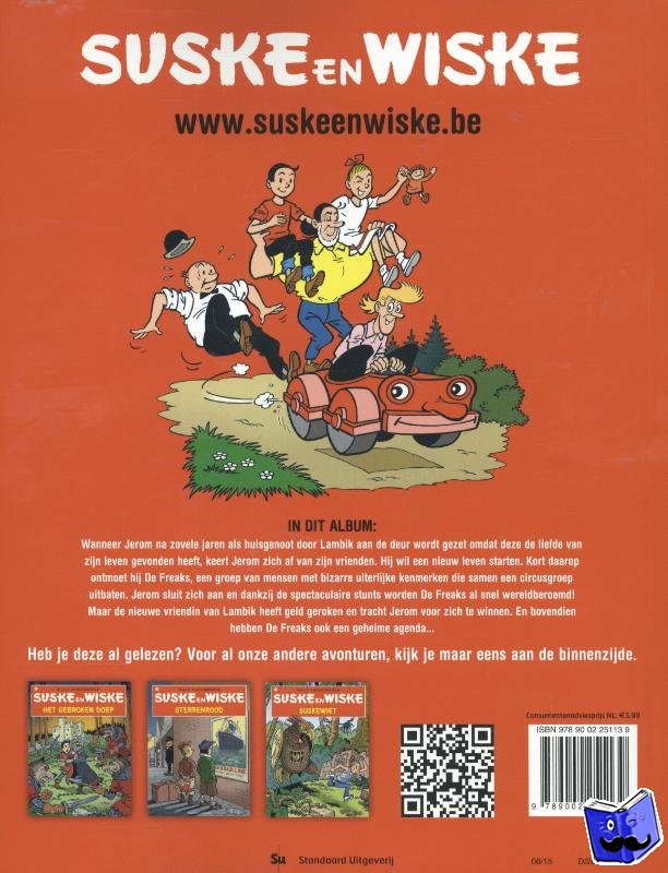 Vandersteen, Willy, Gucht, Peter van - De fabuleuze freak