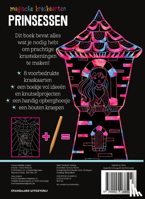  - Magische kraskaarten Prinsessen