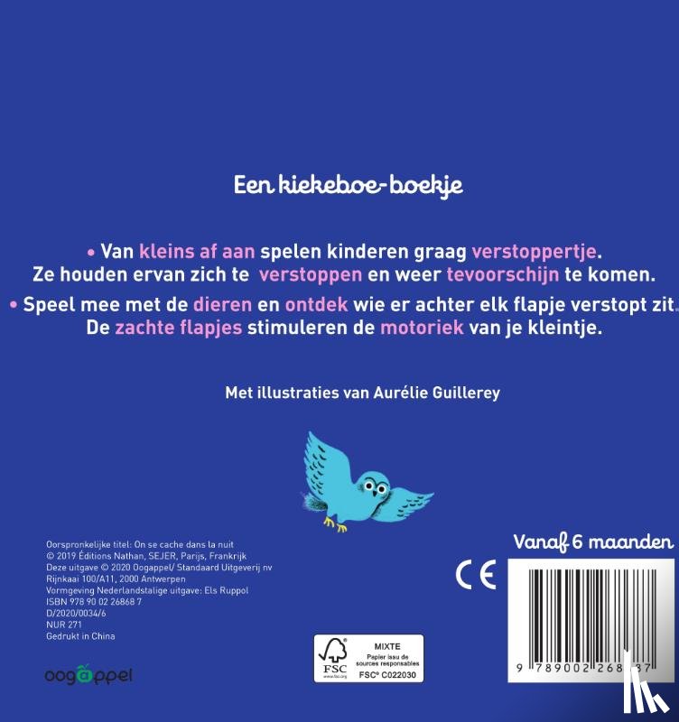 Guillerey, Aurélie - Kiekeboe in het donker