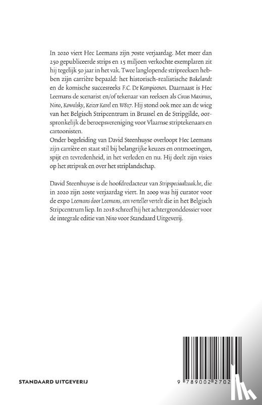 Steenhuyse, David - Hec Leemans 50 jaar Kampioen