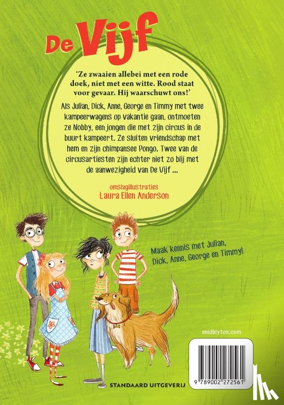 Blyton, Enid - De Vijf in een kampeerwagen