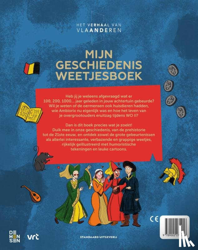 Seeuws, Annemiek - Het verhaal van Vlaanderen: Mijn geschiedenisweetjesboek