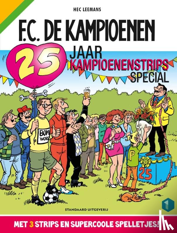 Hec Leemans - 25 jaar F.C. De Kampioenen-strips-special