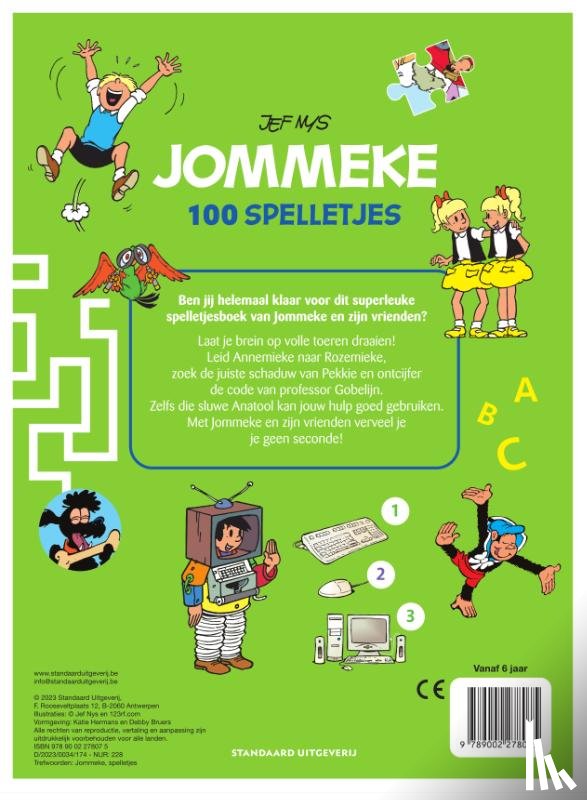  - Jommeke 100 spelletjes 2023