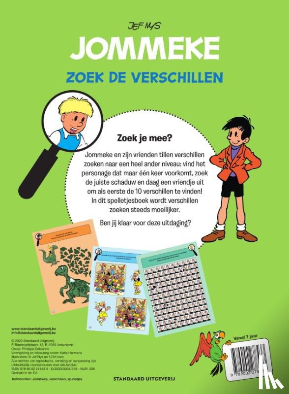  - Jommeke Zoek de verschillen