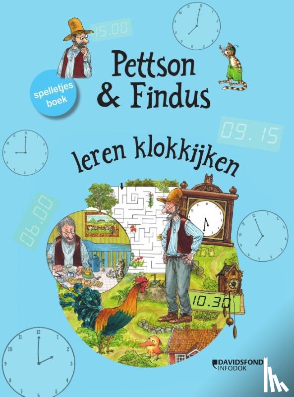 Nordqvist, Sven - Pettson en Findus leren klokkijken
