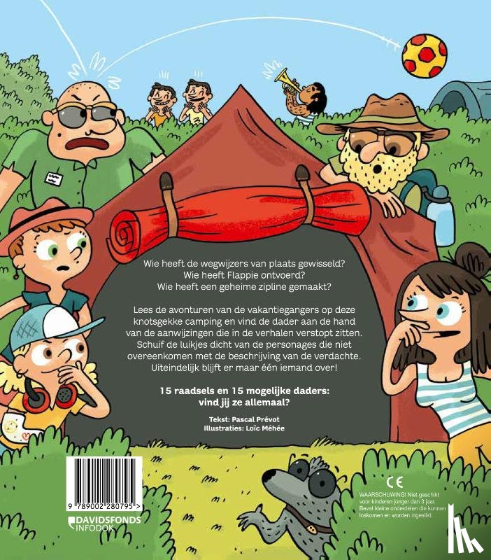 Prévot, Pascal - Wie heeft het gedaan? Op de camping