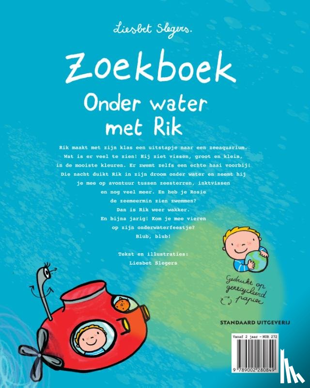Slegers, Liesbet - Zoekboek Onder water met Rik