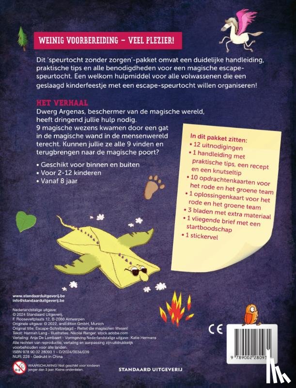 Lang, Hannah - Escape-speurtocht: Red de magische wezens!