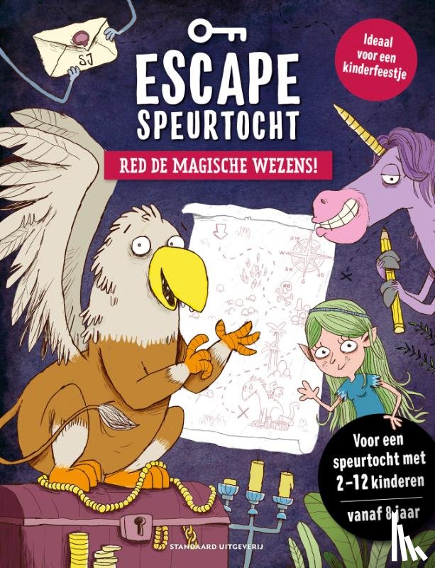 Lang, Hannah - Escape-speurtocht: Red de magische wezens!
