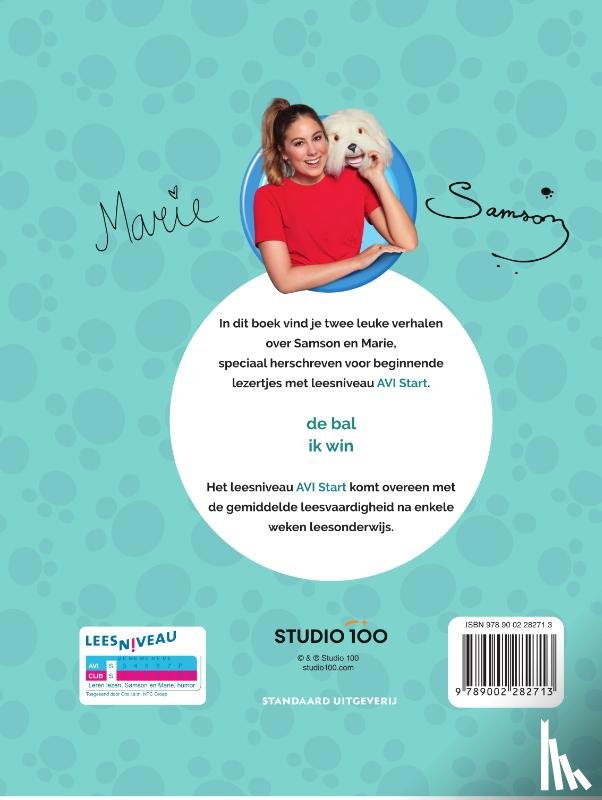 Simoens, Elly - Ik leer lezen met Samson en Marie - 2 verhalen voor beginnende lezers - AVI Start