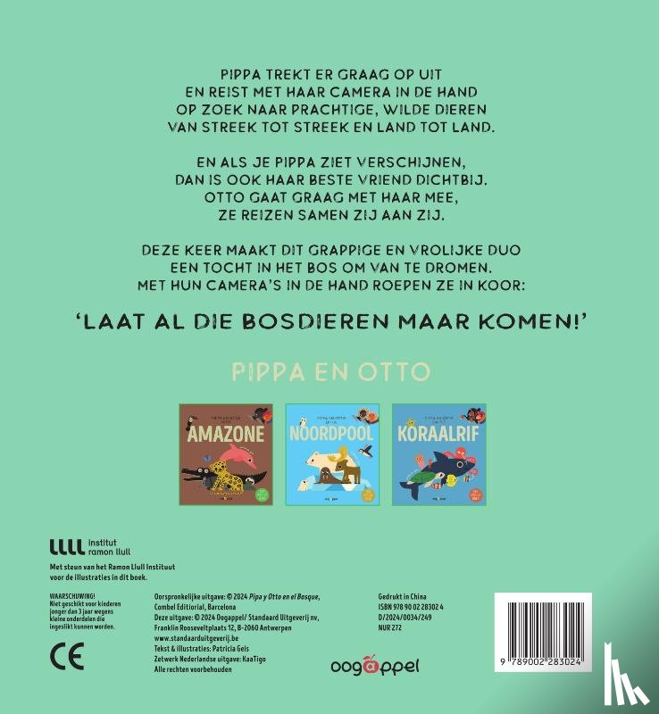 Geis, Patricia - Pippa en Otto in het bos - Een pop-upboek