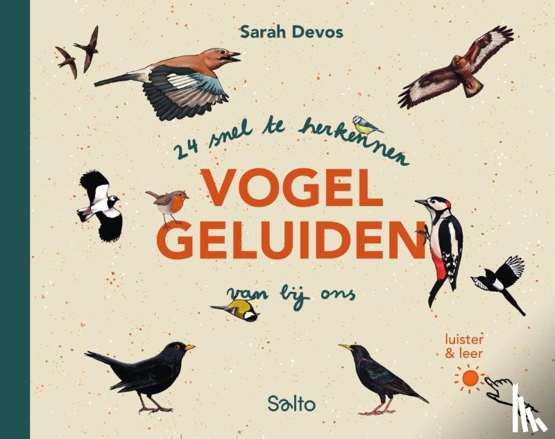 Devos, Sarah - 24 snel te herkennen vogelgeluiden van bij ons