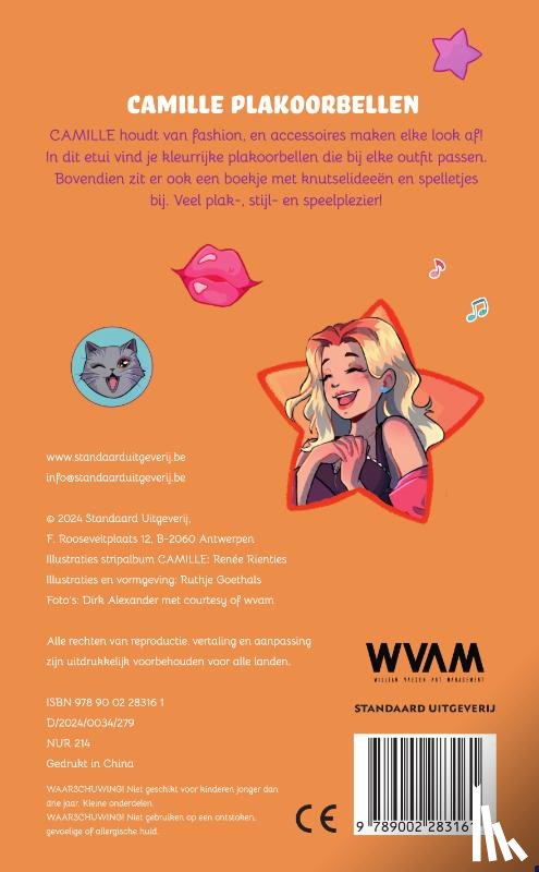 Camille - Plakoorbellen