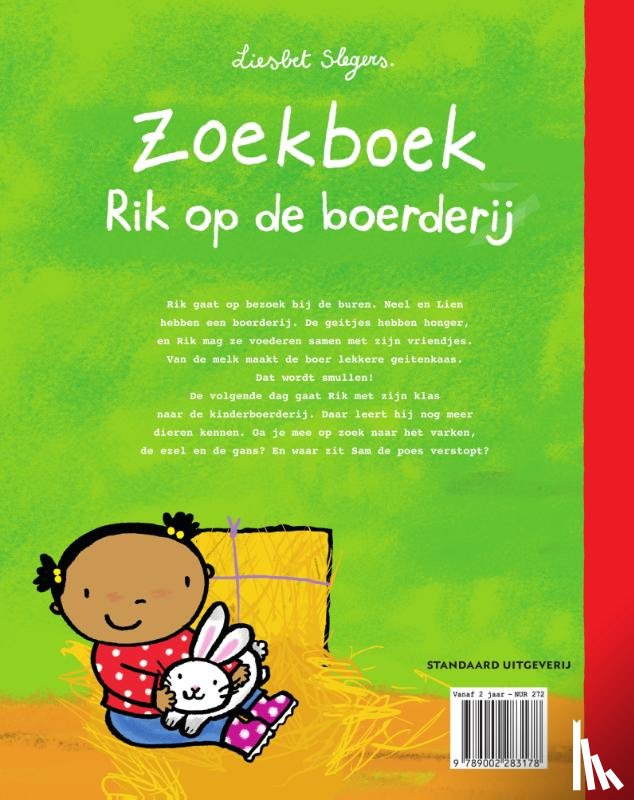 Slegers, Liesbet - Zoekboek Rik op de boerderij