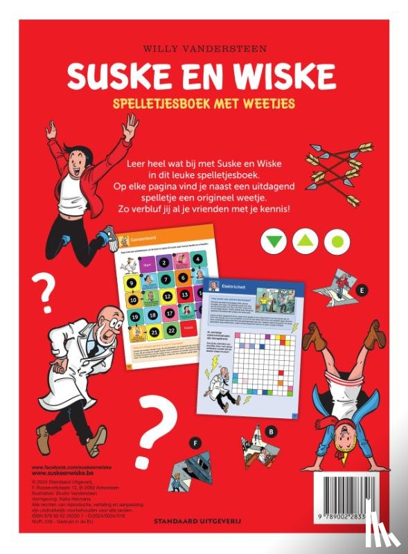  - Suske en Wiske: Spelletjesboek met weetjes