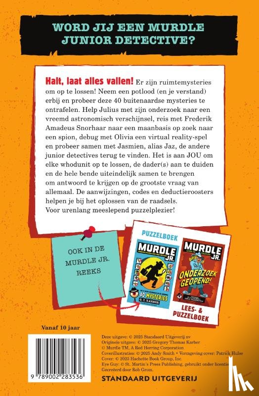 Karber, G.T., Grabenstein, Chris - Murdle Jr Puzzelboek 2: Aan de lijn, klaar, speuren maar!