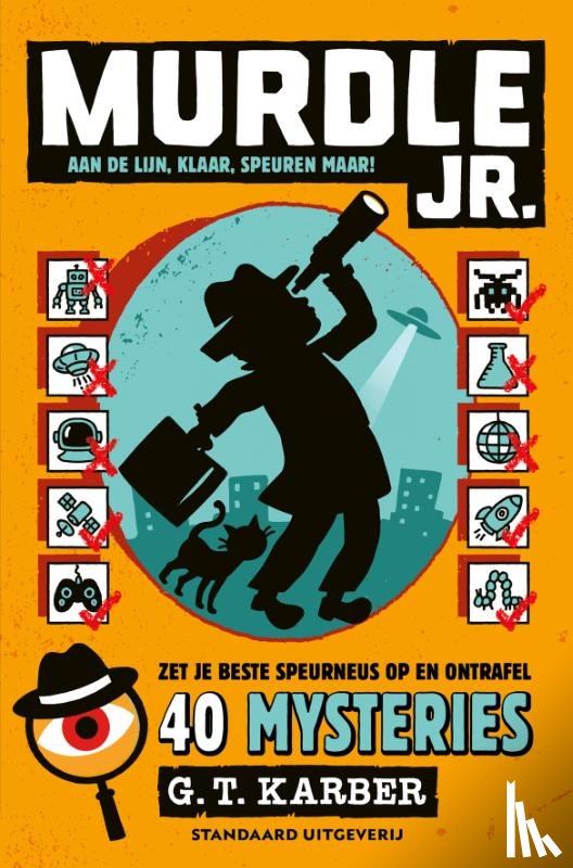 Karber, G.T., Grabenstein, Chris - Murdle Jr Puzzelboek 2: Aan de lijn, klaar, speuren maar!