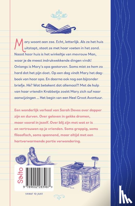 Devos, Sarah - Mary - Meisje van de zee