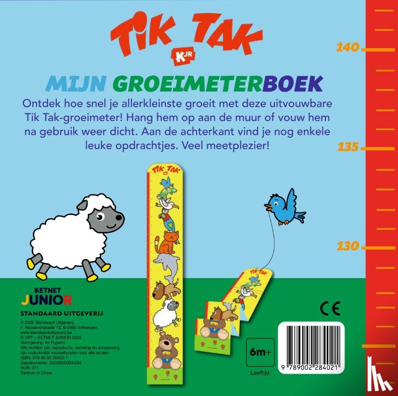  - Tik Tak Mijn groeimeterboek