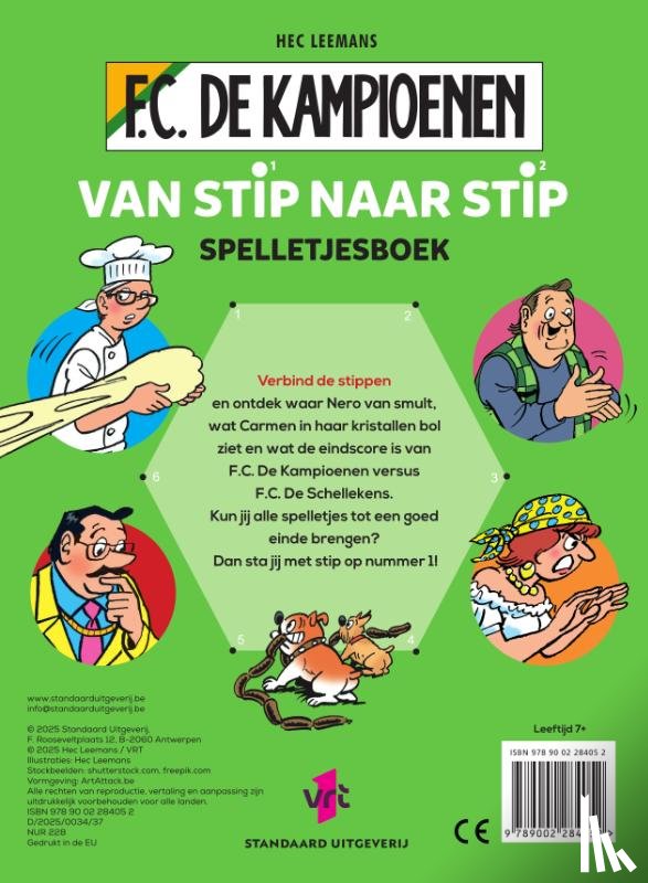 Hec Leemans - Van stip naar stip spelletjesboek