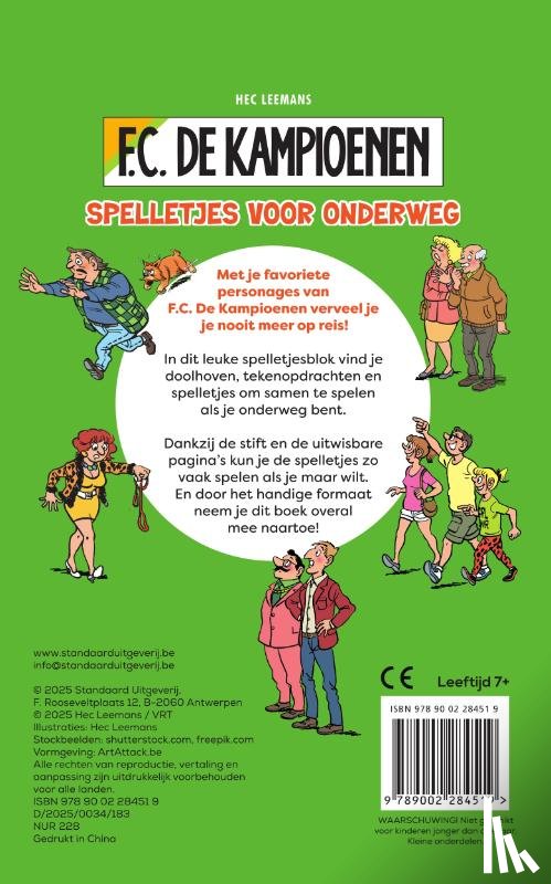 Leemans, Hec - Spelletjes voor onderweg