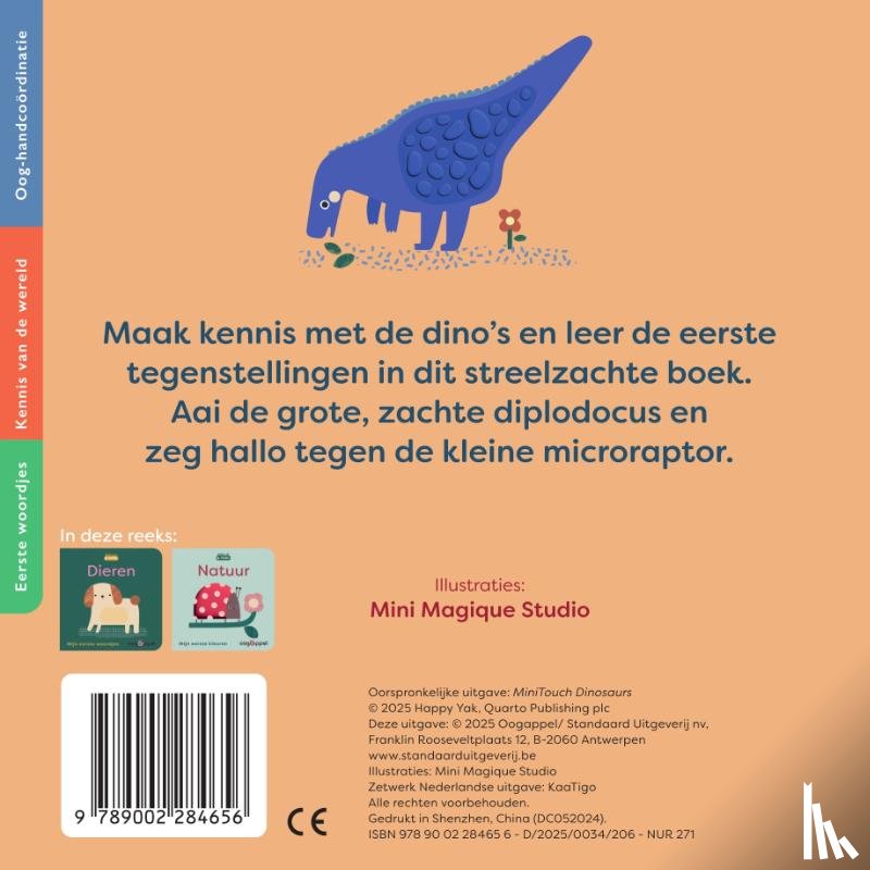 Happy Yak - Wrijf & voel: Dino's